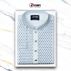 Saton Slab Cotton Panjabi