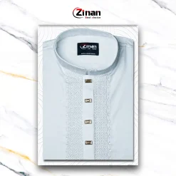 Saton Slab Cotton Panjabi